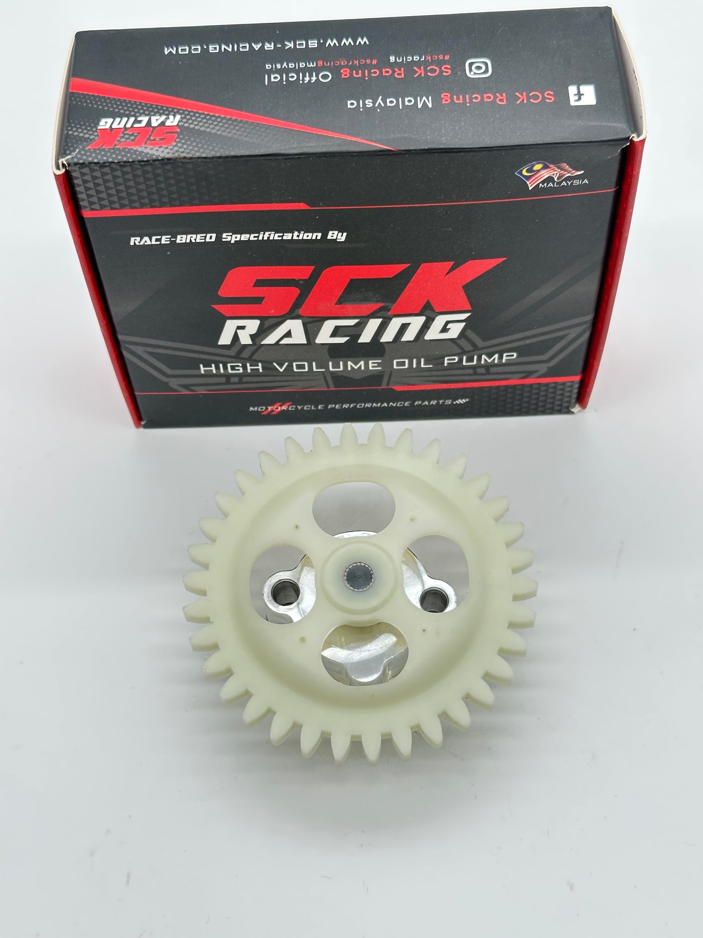 SCK Racing Ölpumpe für Yamaha YZF-R 125 / WR / MT / Beta 125RR / Fantic / Husqvarna 125 / Rieju 125 ab Bj.08-19
